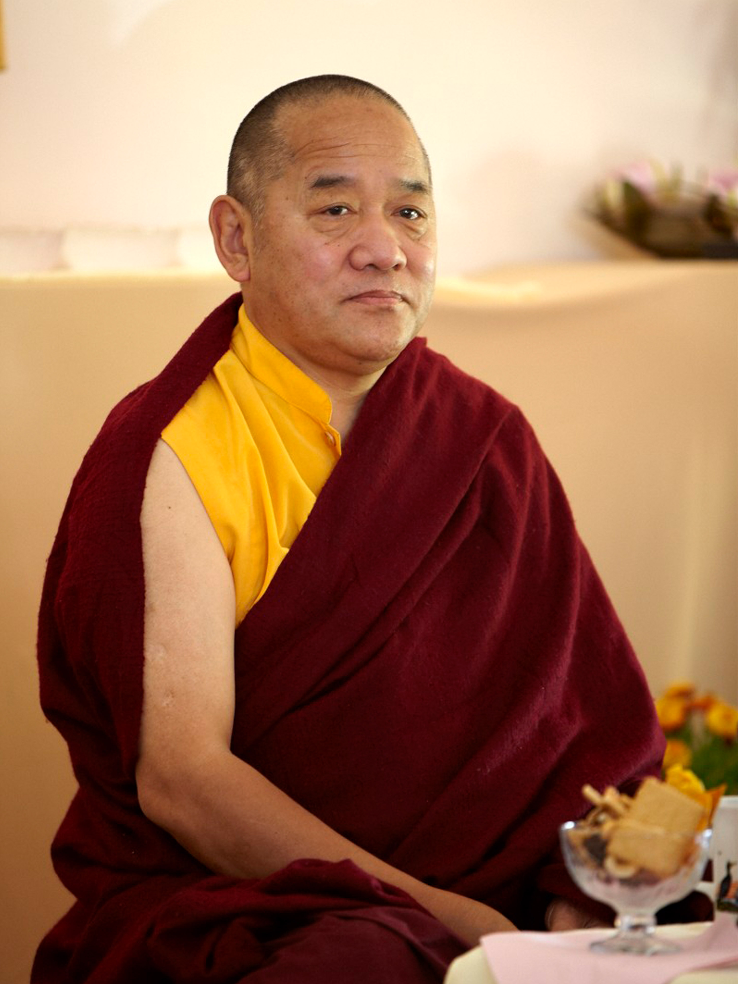 Khenpo Chödrag Rinpoche - copyright: Gerd Heidorn